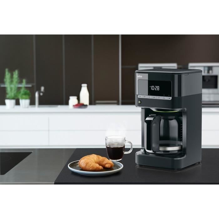 Cafetiere - BRAUN - KF7020 - 12 tasses - Programmable - ARRET AUTOMATIQUE