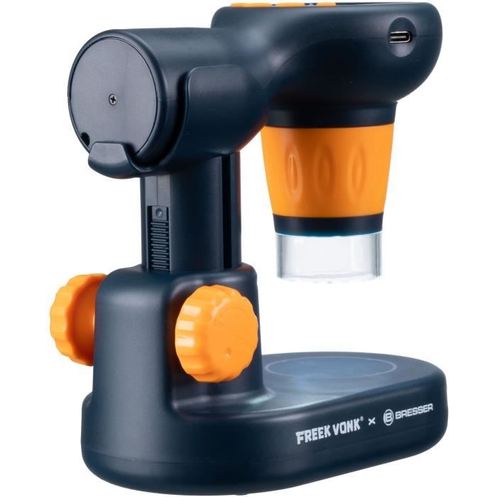 Microscope a main - Jeu de découverte - BRESSER - Des 8 ans