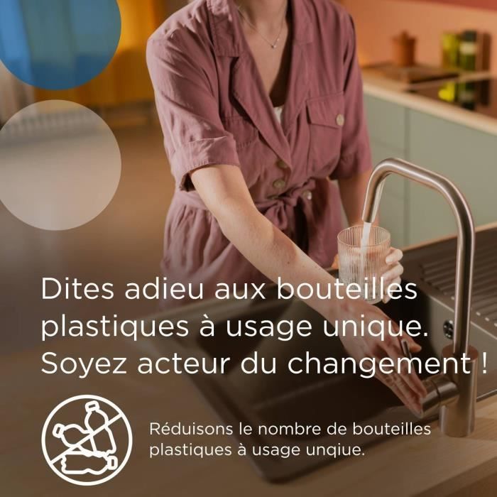 Systeme filtration a eau BRITA - MyPure Slim - Cartouche de rechange - Jusqu'a 1 an d'eau filtrée