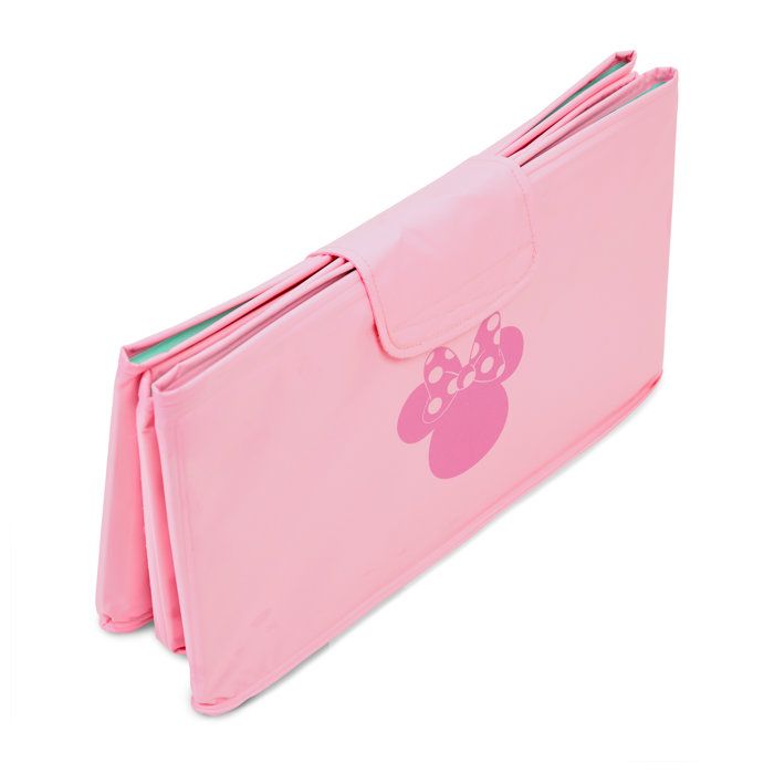DISNEY BABY- MINNIE, Baignoire bébé pliable - Nomade - Doublure imperméable - Facile a nettoyer- Bouche d'évacuation facile