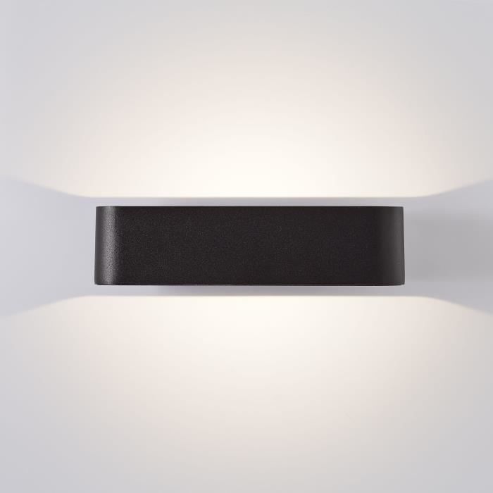 Applique extérieure - BRILLIANT - GOLDA - LED - Noir - IP54