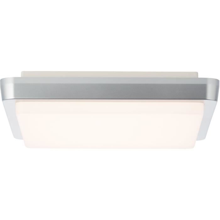 Applique murale extérieure - BRILLIANT - DEVORA - Plastique - Argent - LED intégrée - 12 W IP65