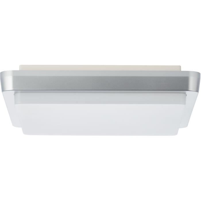 Applique murale extérieure - BRILLIANT - DEVORA - Plastique - Argent - LED intégrée - 12 W IP65