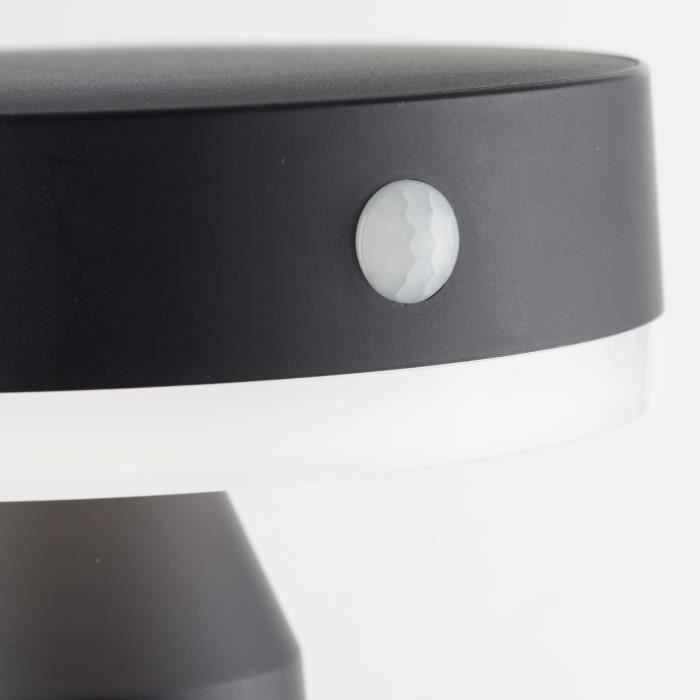 Applique extÈrieure - BRILLIANT - MAGUA - LED et solaire - MÈtal et plastique - 3,7 W - Noir