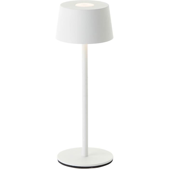 Lampe a poser - BRILLANT - JONA - LED 2W - Métal - IP44 - Blanc