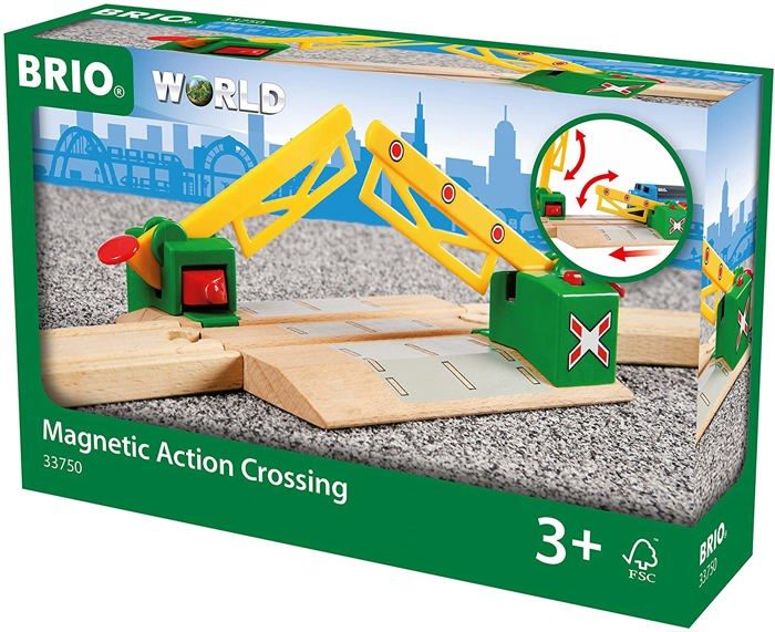 Passage a niveau magnÈtique Brio 33750 - Accessoire pour circuit de train en bois