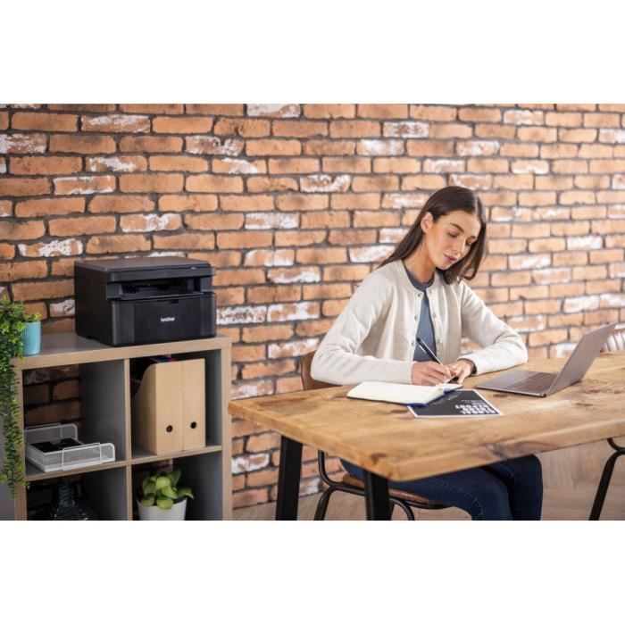 Imprimante multifonction monochrome 3 en 1 - BROTHER - DCP-L1642W - Wi-Fi et Wi-Fi direct - A4