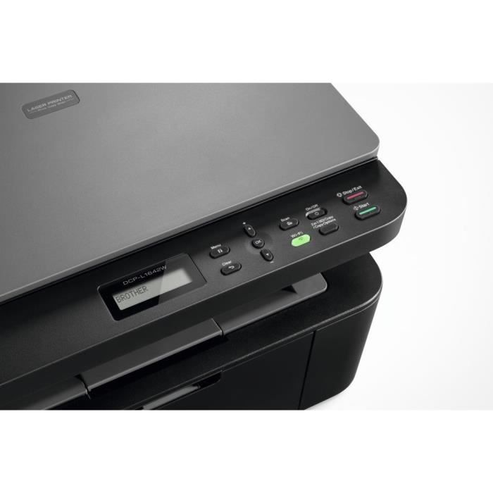 Imprimante multifonction monochrome 3 en 1 - BROTHER - DCP-L1642W - Wi-Fi et Wi-Fi direct - A4