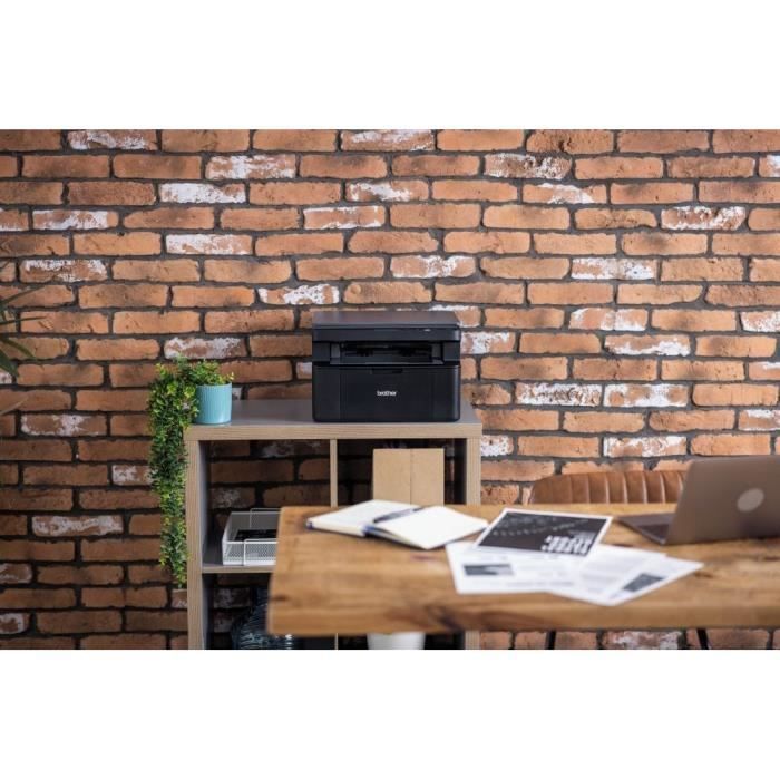 Imprimante multifonction monochrome 3 en 1 - BROTHER - DCP-L1642W - Wi-Fi et Wi-Fi direct - A4