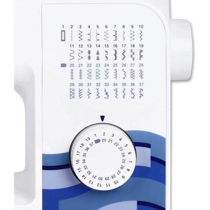 Machine a coudre mÈcanique - BROTHER RH-137 - 6 griffes d'entraÓnement - 37 fonctions de couture