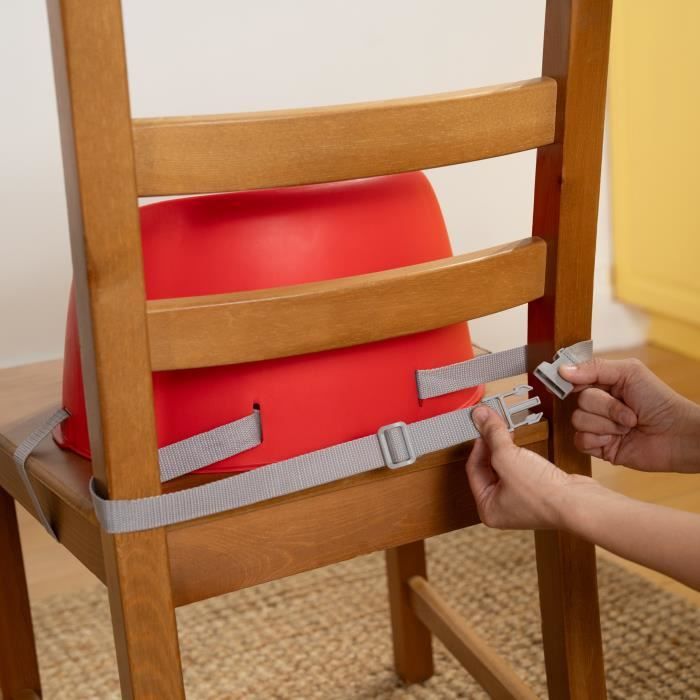 DISNEY BABY -CARS- Rehausseur de chaise bébé évolutif de 6 mois a 3 ans, harnais 3 points, facile a nettoyer