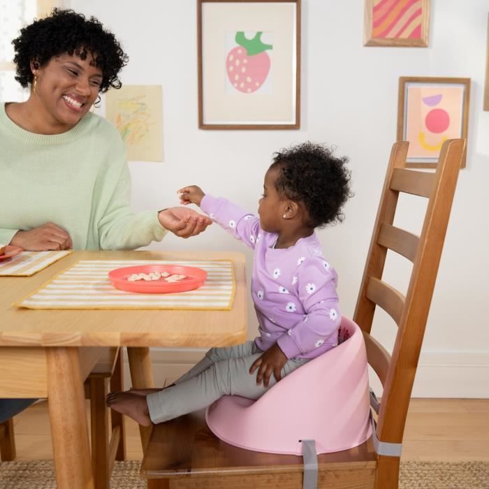 DISNEY BABY -PRINCESSES- Rehausseur de chaise bébé évolutif de 6 mois a 3 ans, harnais 3 points, facile a nettoyer