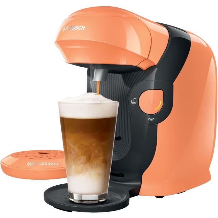 Machine a cafÈ multi-boissons automatique - BOSCH TASSIMO TAS11 STYLE - Peche - Espresso - 15 bar