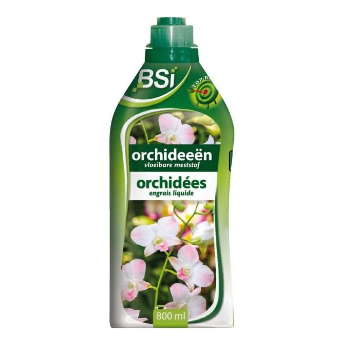 BSI - Engrais - Pour Orchidées - Stimule La Floraison Et La Croissance - Avec Oligo-éléments Et Chélates - 800 ml
