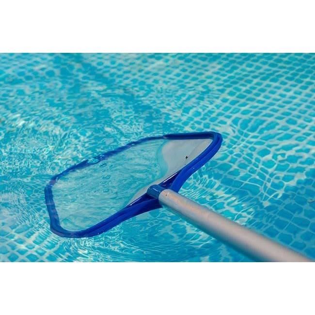 Kit d'entretien piscine - BSI - 6 articles - Aspirateur de fond - Manche 1,5m - Flotteur - Thermometre