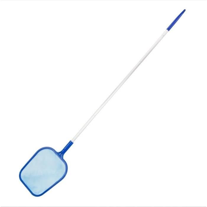 Epuisette - BSI - Epuisette de surface - Démontable - Pour ôter les feuilles et insectes - Pour piscine - 140cm