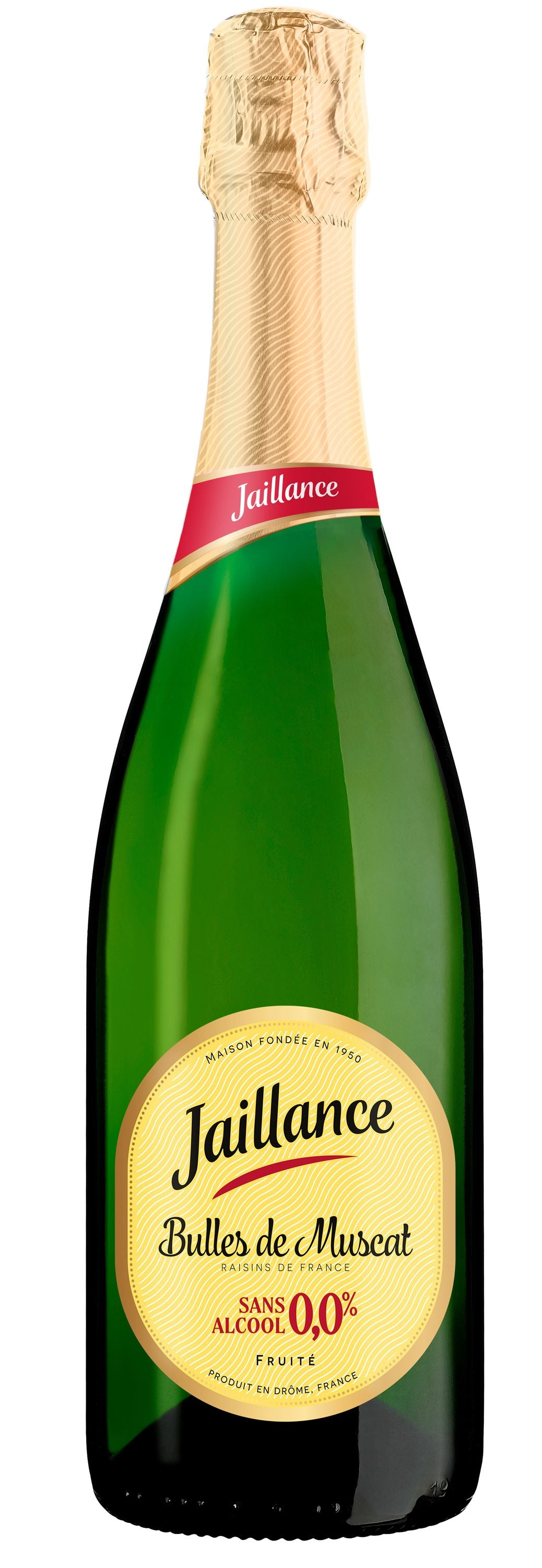Bulles de muscat sans alcool - Jaillance - 75cl