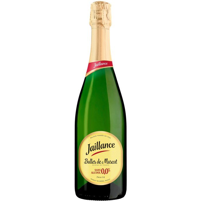 Bulles de muscat sans alcool - Jaillance - 75cl