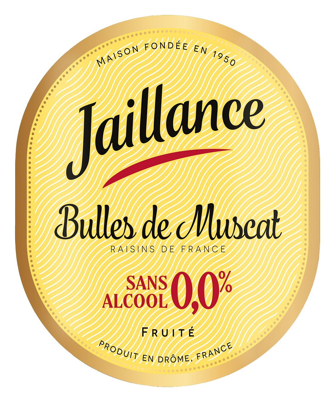 Bulles de muscat sans alcool - Jaillance - 75cl