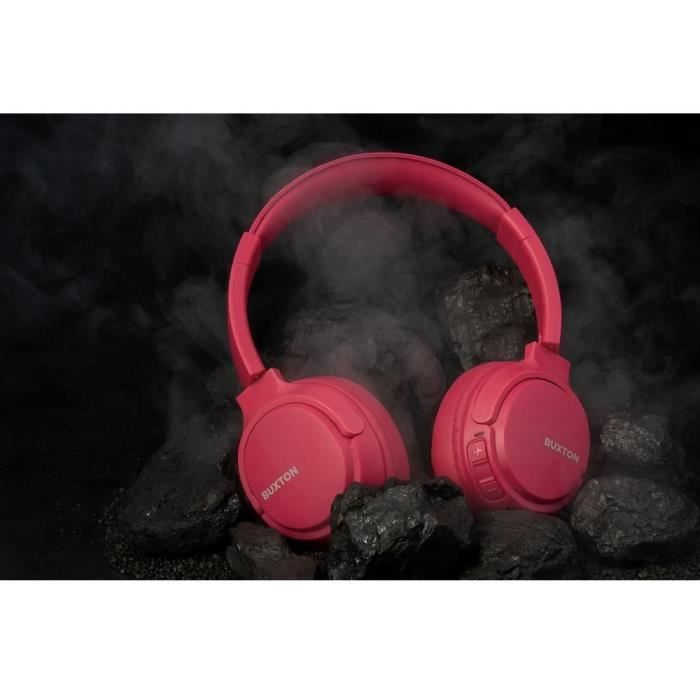 Casque supra-auriculaire sans fil - Buxton - BHP 7300 PINK