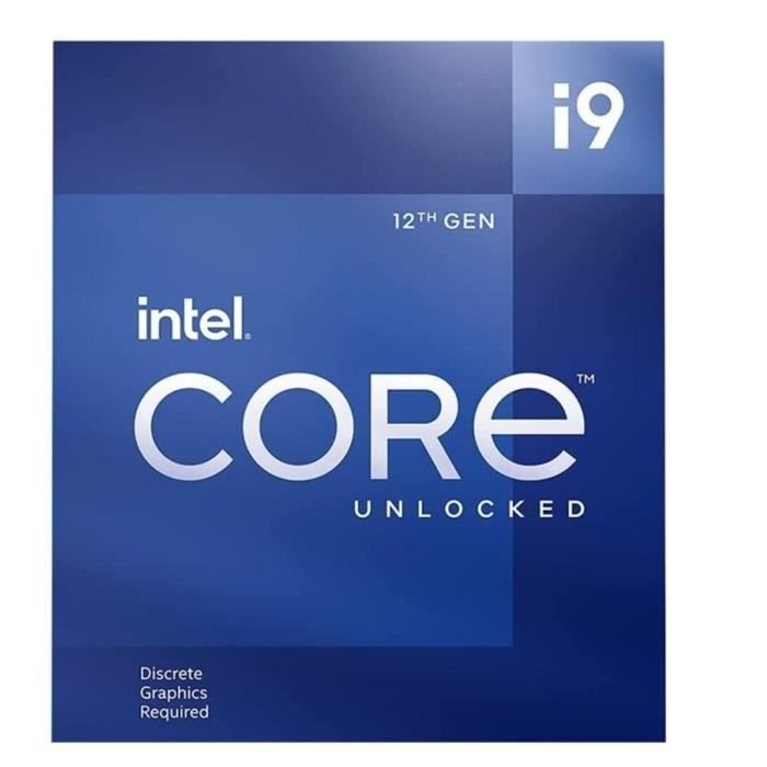 Processeur - INTEL Core i9-12900KF - 16 coeurs (8P+8E) - Socket LGA1700 - Chipset Série 600 - TDP125W (BX8071512900KF)