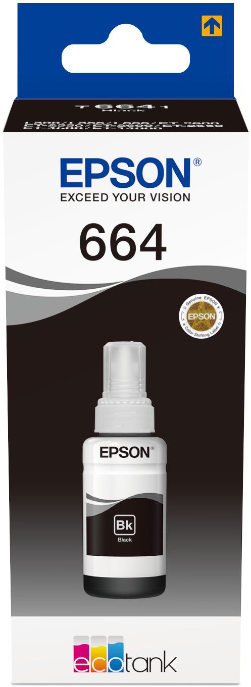 Cartouche d'encre Epson ECOTANK T6641 Noir