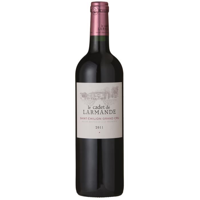 Cadet de Larmande 2011 Saint-Emilion - Vin rouge de Bordeaux