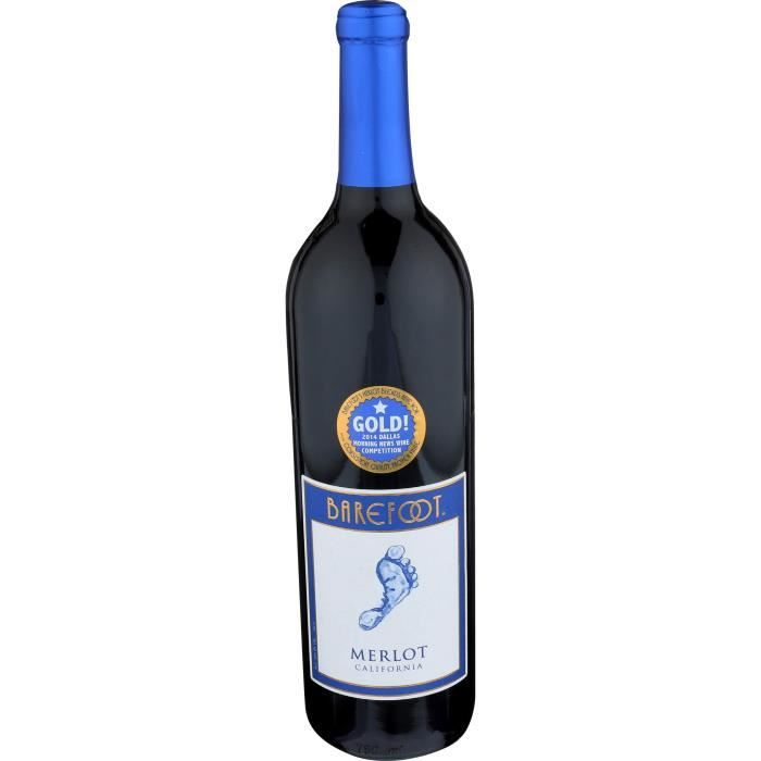 Barefoot Merlot - Vin rouge de Californie
