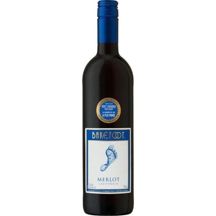 Barefoot Merlot - Vin rouge de Californie