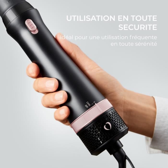Calor Express Style Brosse soufflante 3-en-1, 3 vitesses, Poils synthÈtiques, Brushing et ondulations naturelles CF6327C6