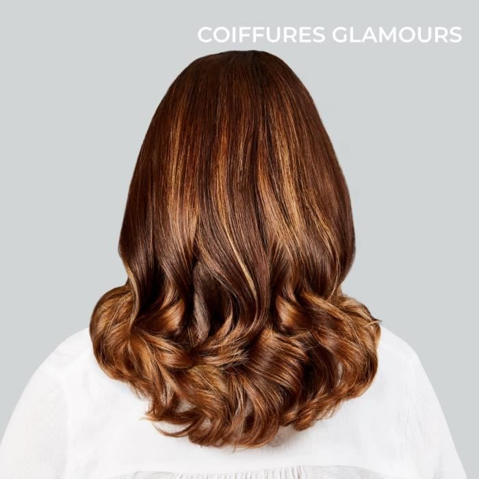 Calor Express Style Brosse soufflante 3-en-1, 3 vitesses, Poils synthÈtiques, Brushing et ondulations naturelles CF6327C6