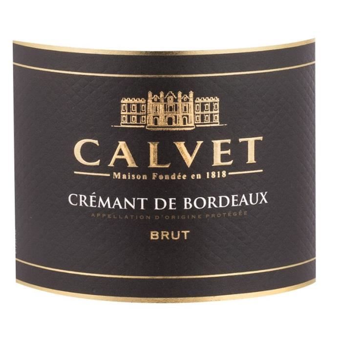Calvet 2023 Crémant de Bordeaux Brut - Vin blanc de Bordeaux