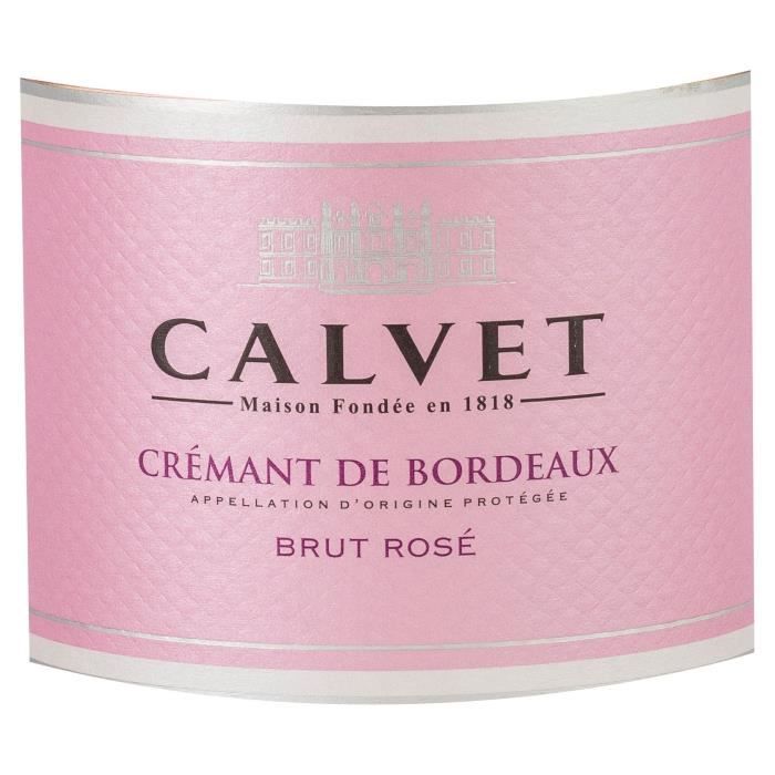 Calvet 2023 Crémant de Bordeaux Rosé Brut
