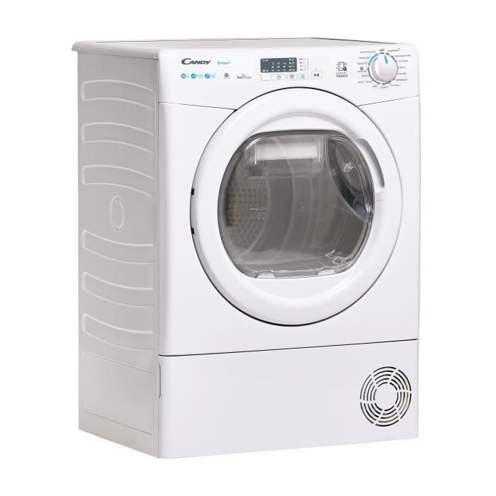 Seche-linge pompe a chaleur CANDY Smart CSE H10A1LE-47 - 10 kg - ConnectÈ - 15 programmes - 66dB - Classe A+