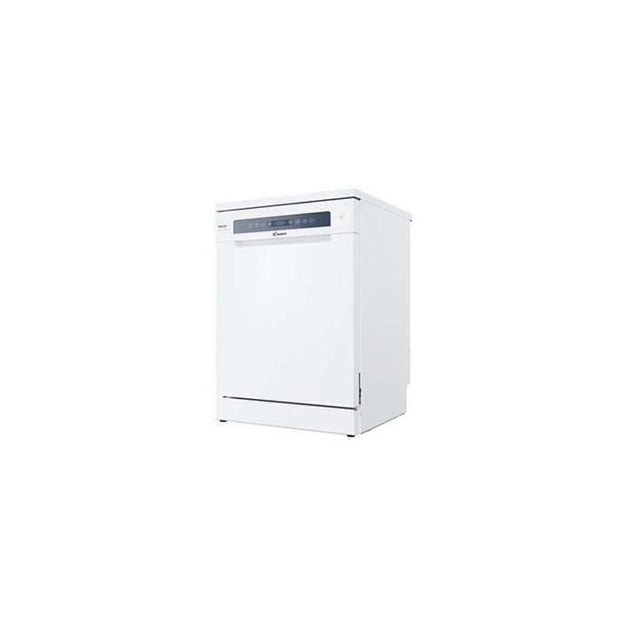 Lave-vaisselle pose libre CANDY CF6C4F0W - 16 couverts - 44dB - Maxi Cuve - Connecté - Blanc