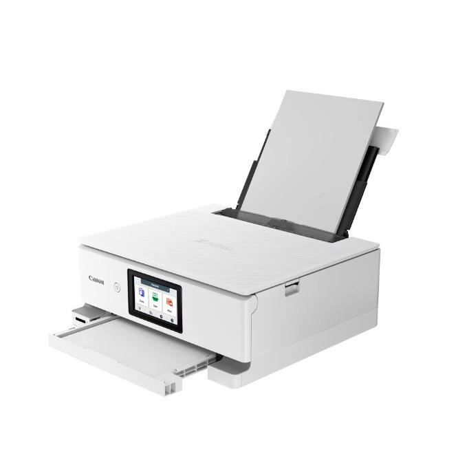 Imprimante Multifonction - CANON - PIXMA TS8751 - CapacitÈ 200 feuilles - 6 rÈservoirs d'encre individuels - Couleur - WIFI - Blanc