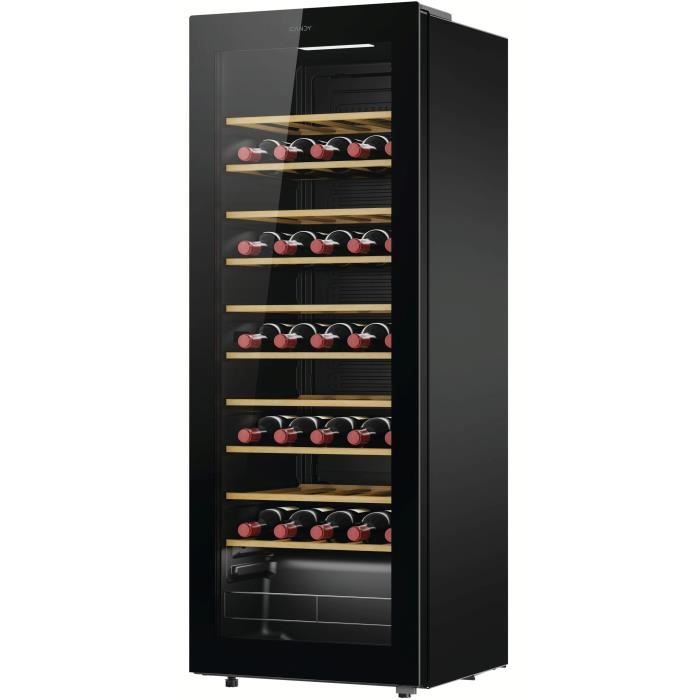 Cave a vin de service - CANDY - CW 058 - 58 Bouteilles - Connectée - 37 dB - Classe G - 47,5 x 45 x 128 cm