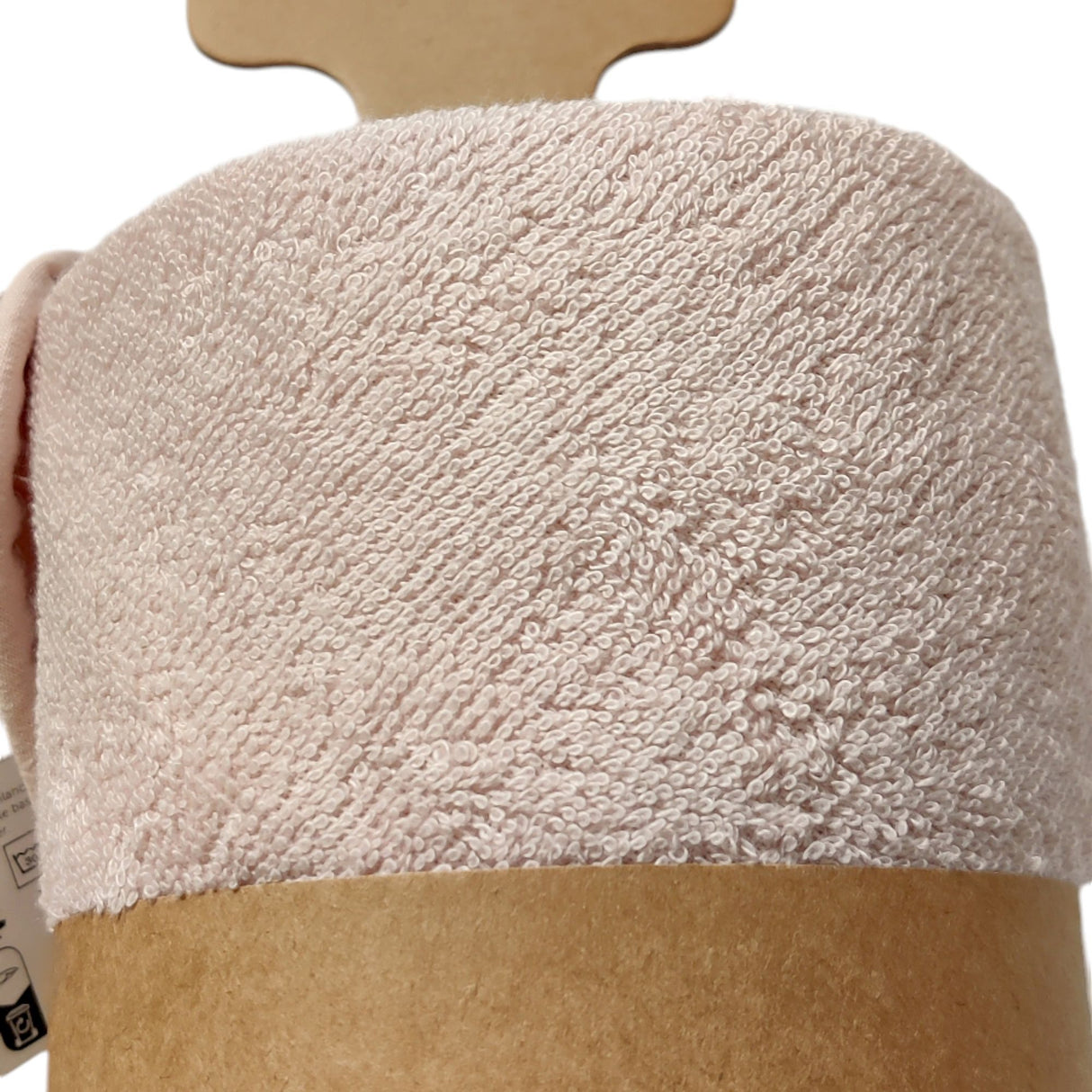 Drap de bain XXL Parent / Bébé - CANDIDE - 100x100 cm - Rose