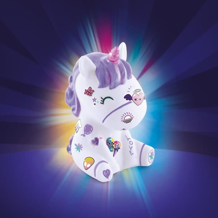 Mini Figurine Lumineuse a Décorer Déco DIY - Loisirs Créatifs pour Enfant Style 4 Ever - OFG 267 - Canal Toys Canal Toys