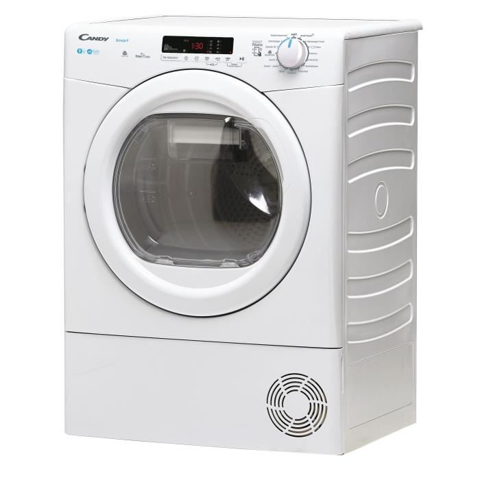 Seche-linge a condensation CANDY CSE C9DE-47 Smart - 9 kg - Classe B - ConnectÈ - Blanc