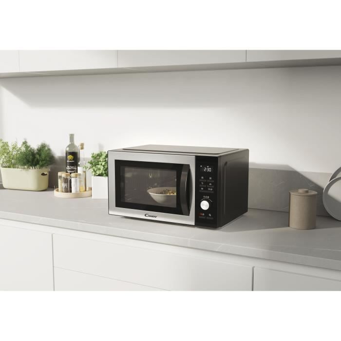 Micro-ondes CANDY CMCA29EDLB Combiné 29L MO : 1000W - Gril : 1000W - Fonction basse témperature