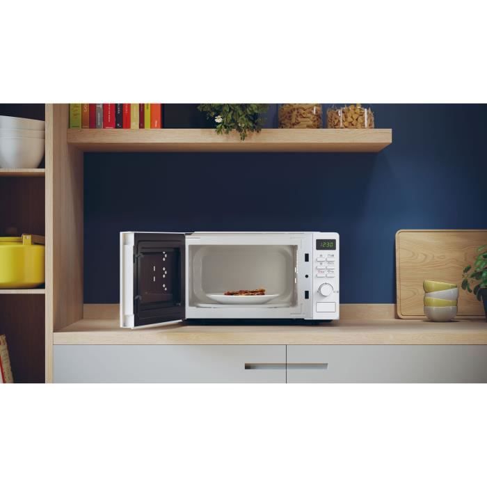 Micro-ondes Gril - CANDY CMGA20SDLWLI Idea - 20L - MO : 700W - Gril : 800W - UI digitale - 5 niveaux de puissance - Blanc