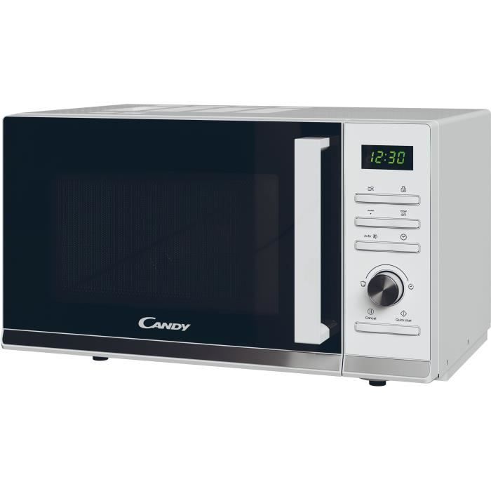 CMGA23TNDW Micro-ondes Gril CANDY Moderna - 23L - MO : 700W - Gril : 1000W - UI digitale Fonction Décongélation poids