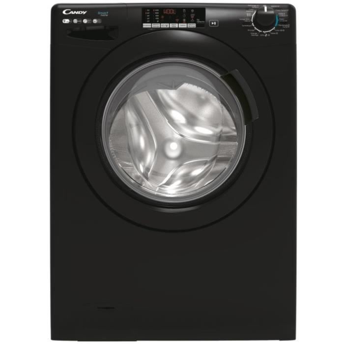 Lave-linge séchant CANDY CSWS496TWMBBE/FR - 9 / 6 kg - Induction - 1400trs/min - 16 prgms - Noir