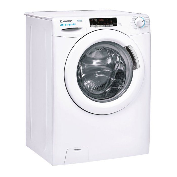 Lave-linge séchant CANDY CSWS 485TWME/FR - 8 / 5 kg - Induction - 1400 trs/min - 15 prgms - Classe A - Blanc