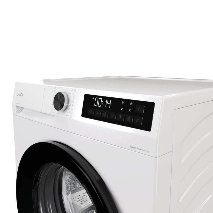 Lave-linge hublot CANDY GD 48SB6-S Prowash 300 - 8 kg - Induction - 16 prgms - 1400trs/min - Classe A - Blanc