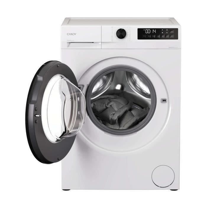Lave-linge hublot CANDY GD 410B8-S Prowash 300 - 10 kg - Induction - 16 prgms - 1400trs/min - Classe A - Blanc