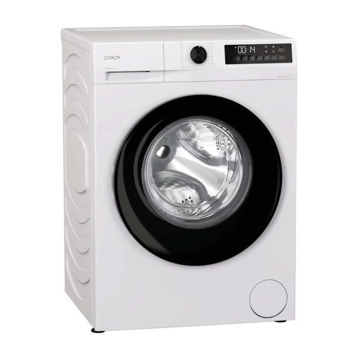 Lave-linge hublot CANDY GD 410B8-S Prowash 300 - 10 kg - Induction - 16 prgms - 1400trs/min - Classe A - Blanc