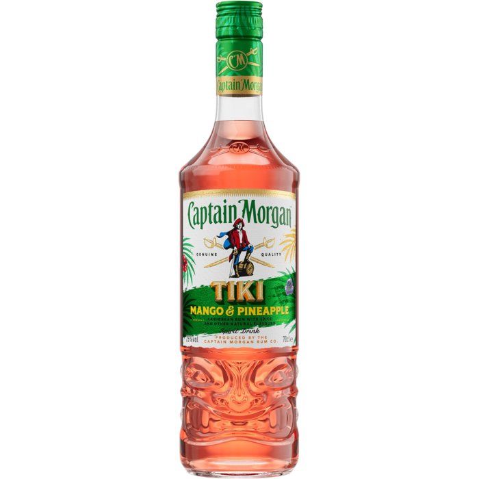 Captain Morgan - Tiki - Rhum - Mango & Pineapple - 25.0% Vol. - 70cl