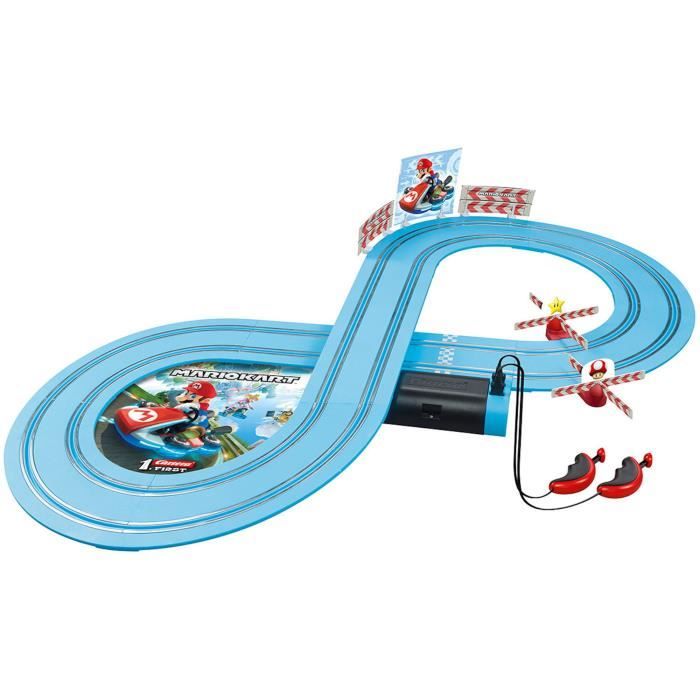 Circuit Mario Kart - CARRERA-TOYS - Coffret complet avec 2 voitures télécommandées et manettes